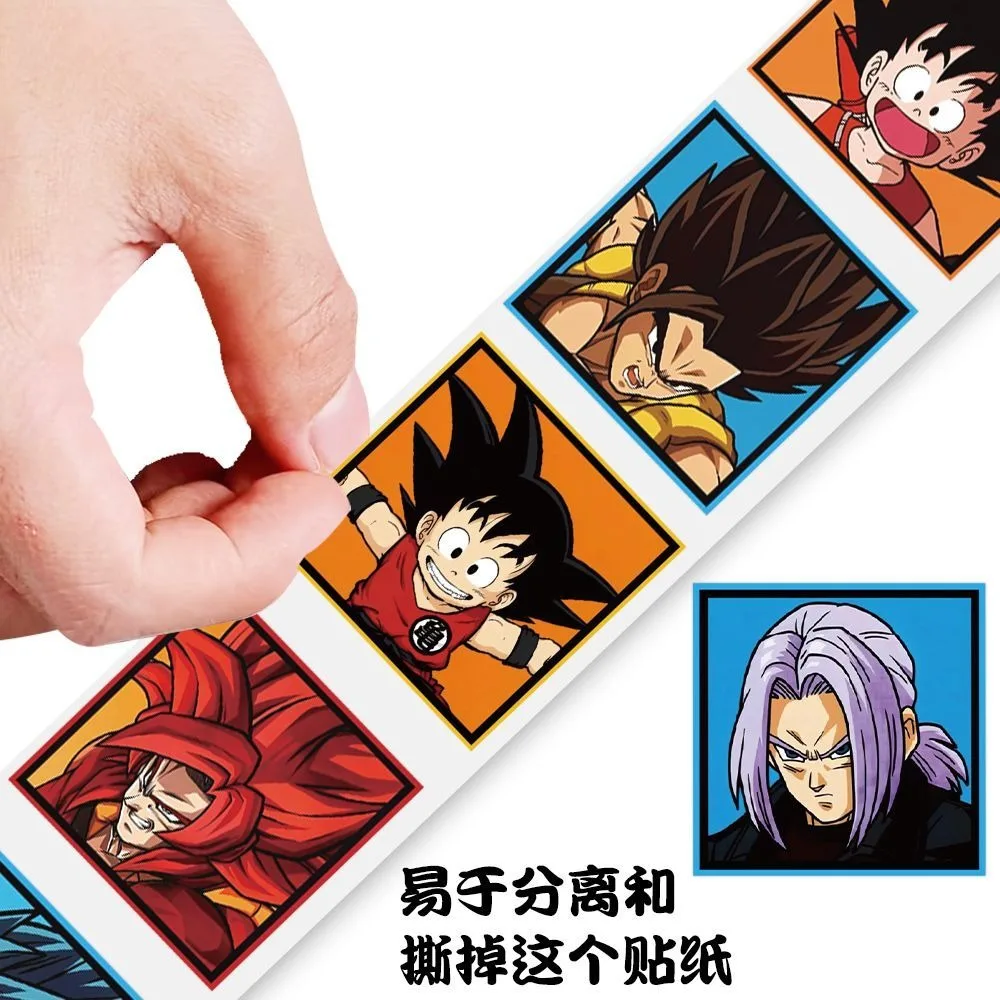 Phone Accessories Poster - 500 PCS Dragon Ball Roll Stickers