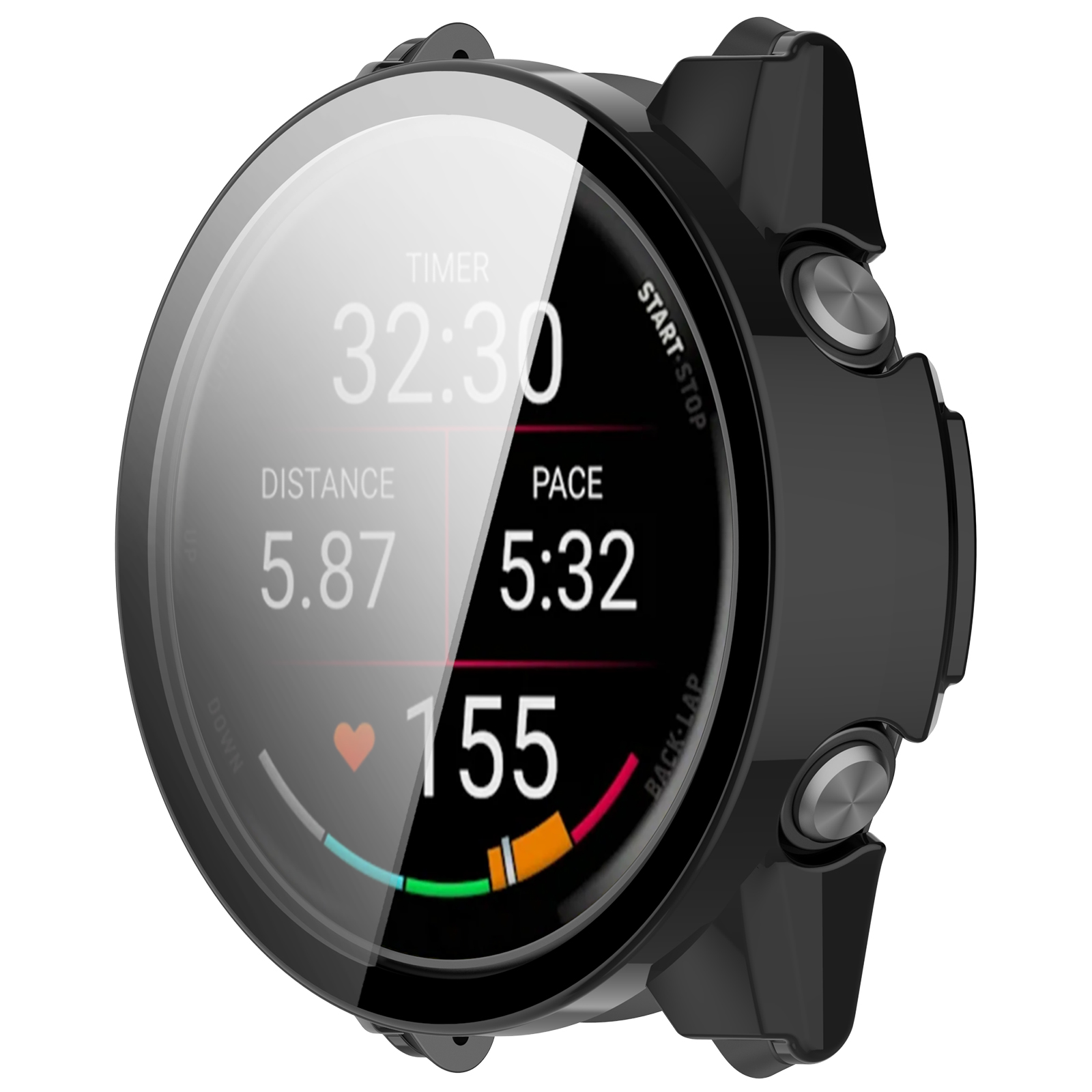 Tempered Glass Screen - WANLONFENG For Garmin Forerunner 570 42mm