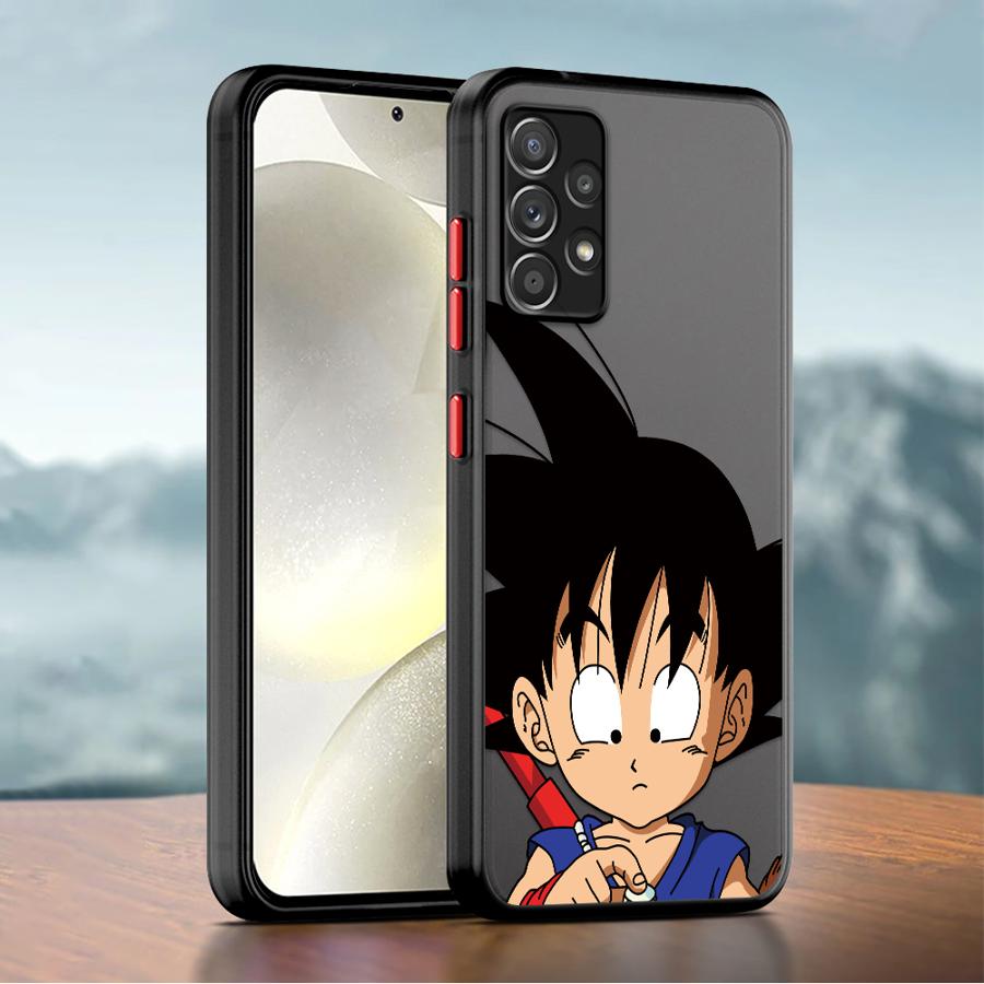 Phone Accessories For Kids - Kid Goku DragonS BallS Black Edge