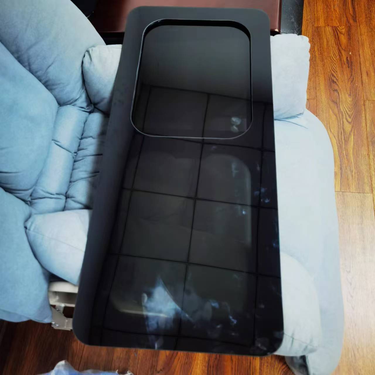 Tempered Glass Screen - Aluminum Tempered Glass Sliding Window for