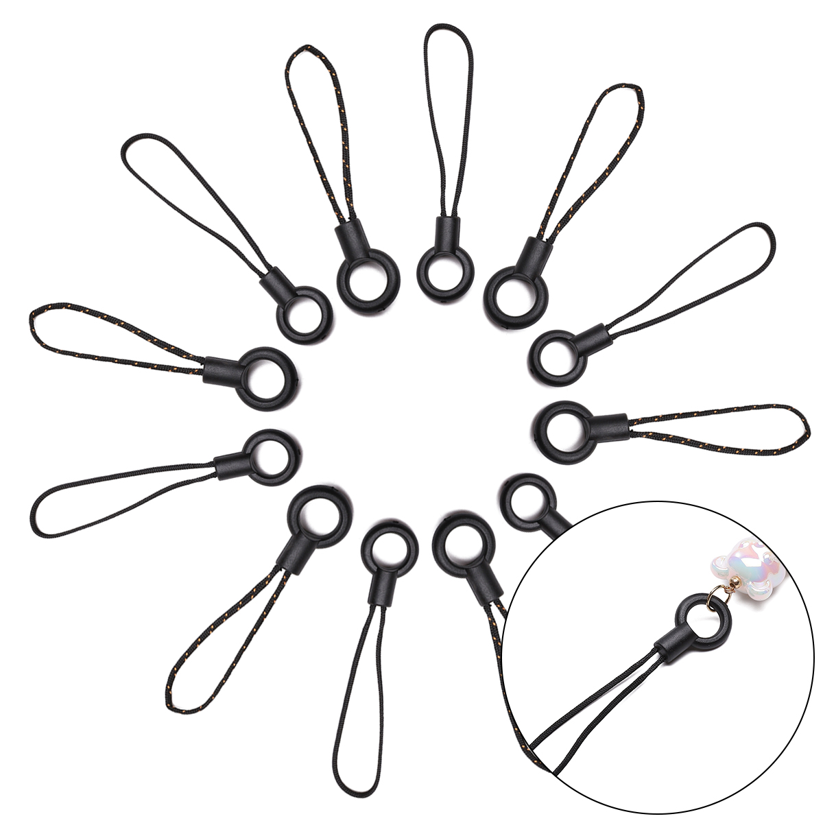2Pcs 6/7cm Lanyard Cords Keych - đánh giá và giá Phone Accessories Hanger