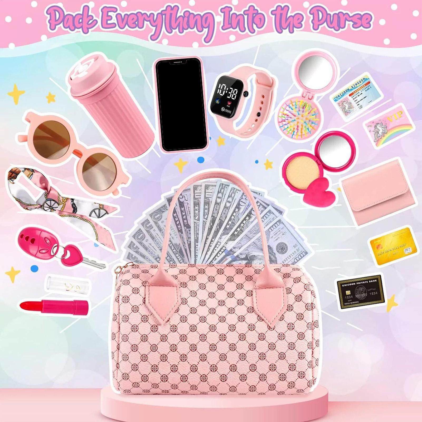 Princess Play Purse Set with P - đánh giá và giá Phone Accessories For Kids