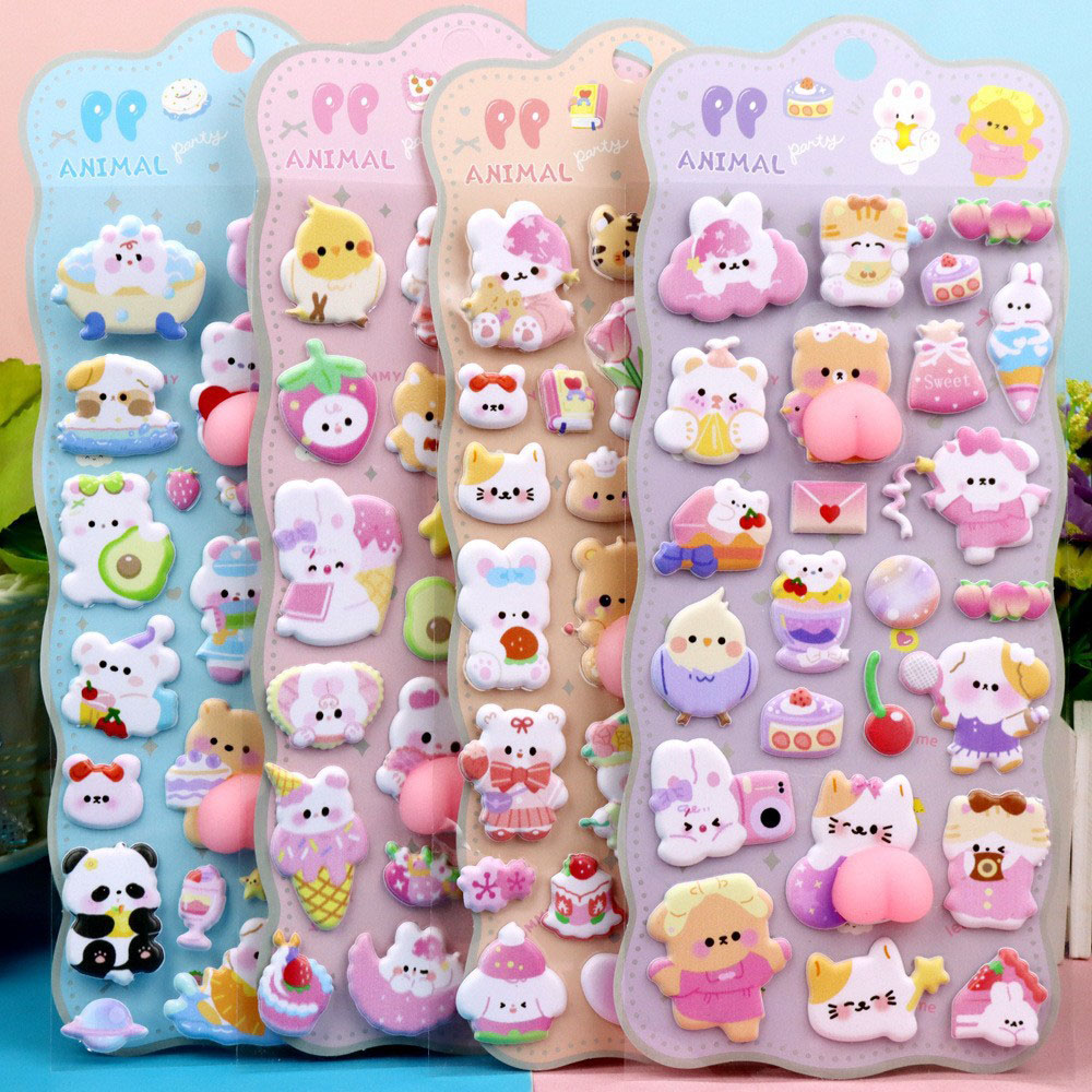 2/4 Pieces 3D Soft Cute Butt 3 - đánh giá và giá Phone Accessories For Kids