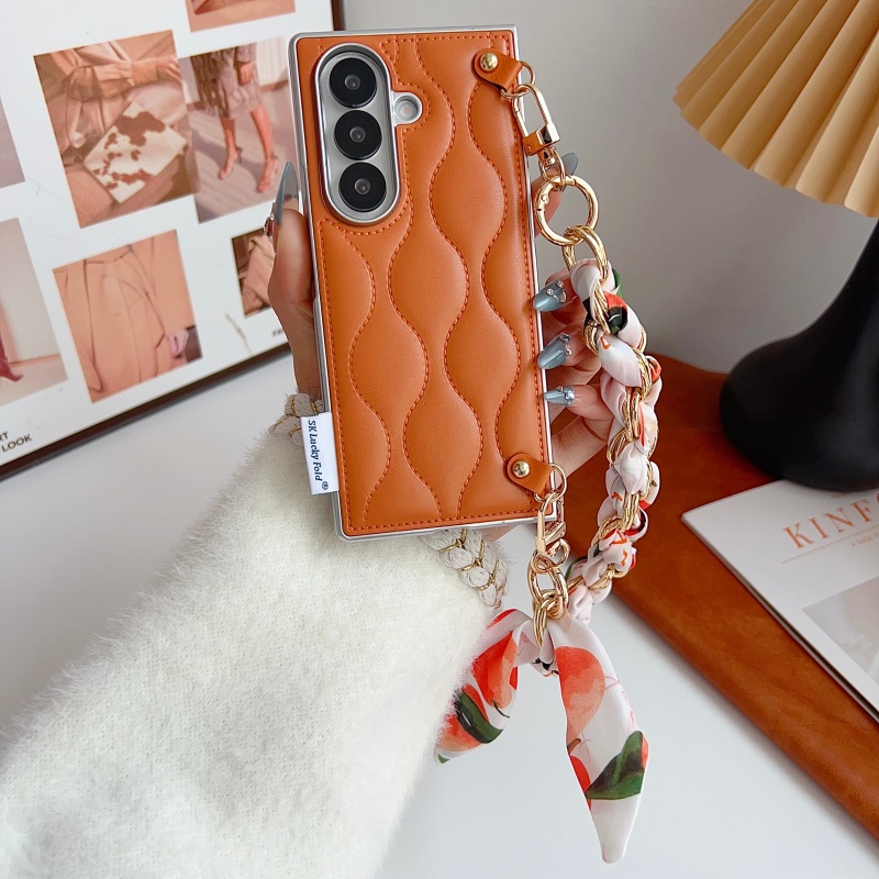 Luxury Wave Pattern Leather Ph - đánh giá và giá Z Phone Accessories