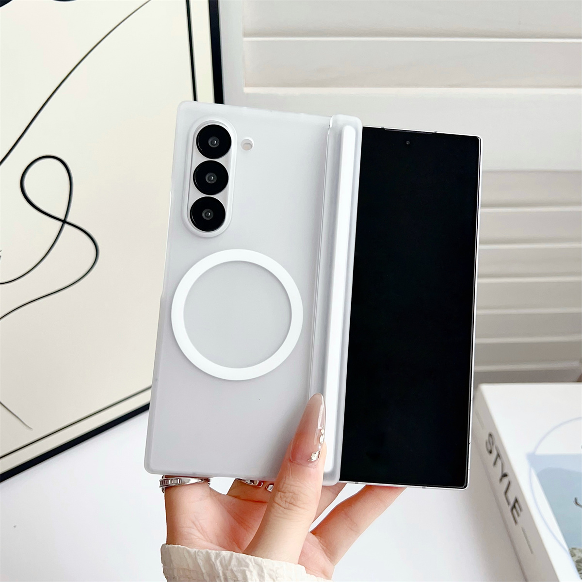 Magnetic Phone Case Frosted Tr - đánh giá và giá Z Phone Accessories