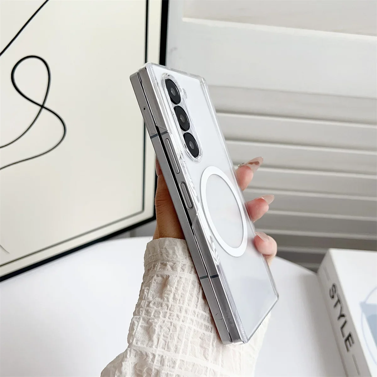 Magnetic Phone Case Frosted Tr - đánh giá và giá Z Phone Accessories