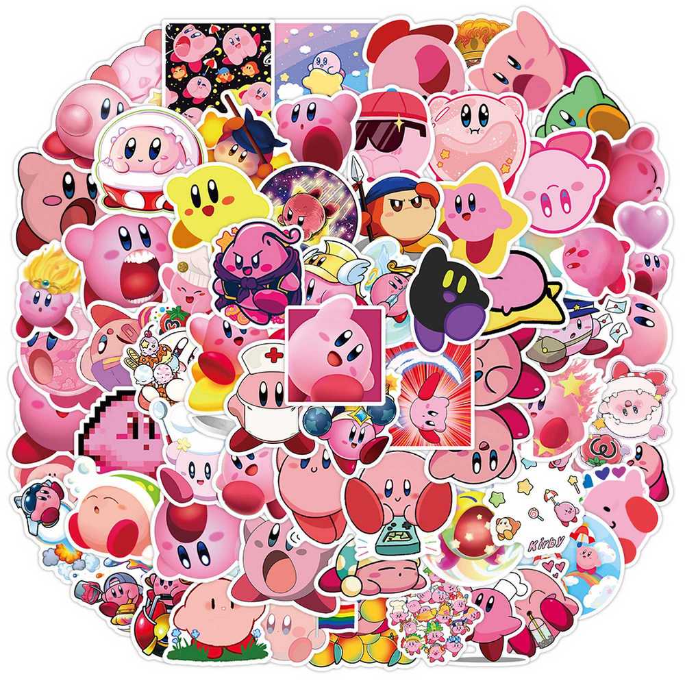 100pcs Cartoon Game Kirby Stic - đánh giá và giá Phone Accessories For Kids
