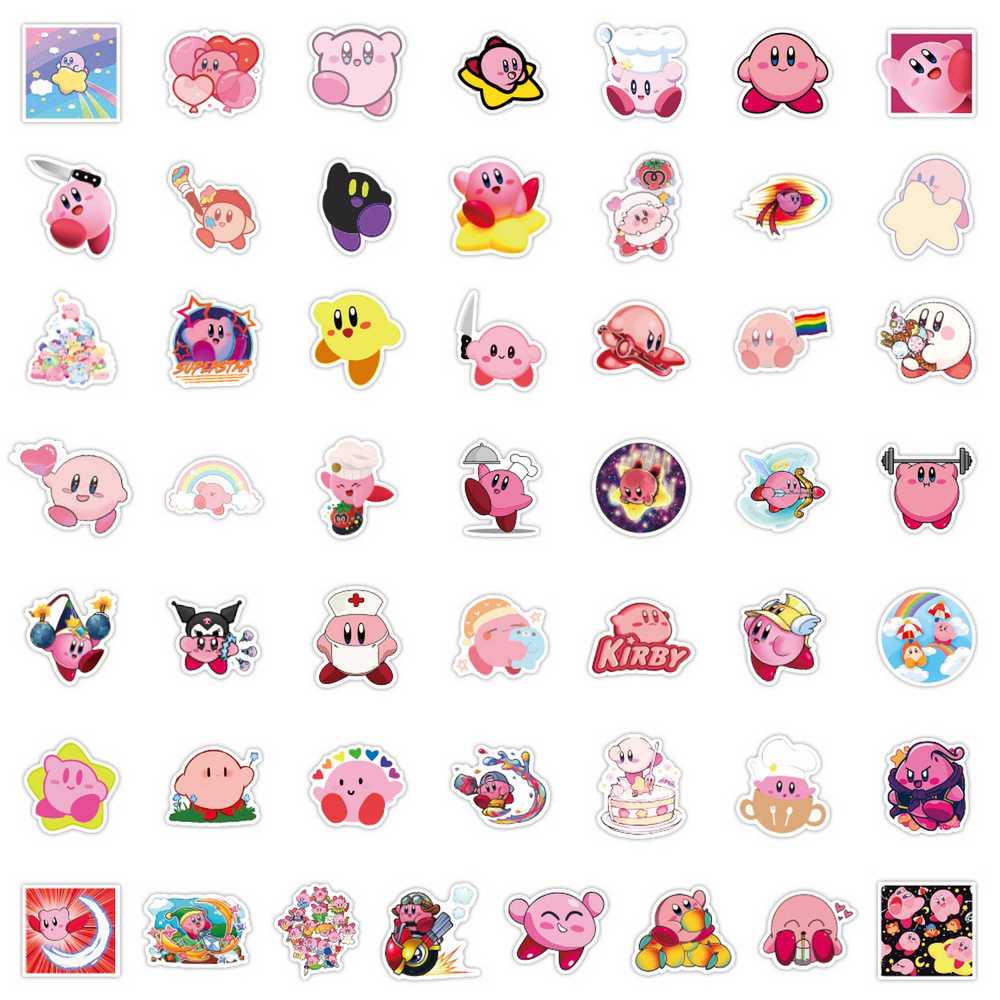 100pcs Cartoon Game Kirby Stic - đánh giá và giá Phone Accessories For Kids