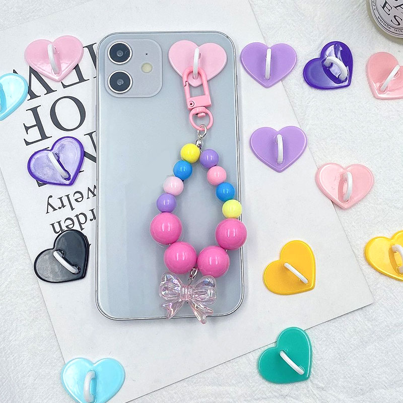 5PCS Kawaii Adhesive Metal Hea - đánh giá và giá Phone Accessories Hanger