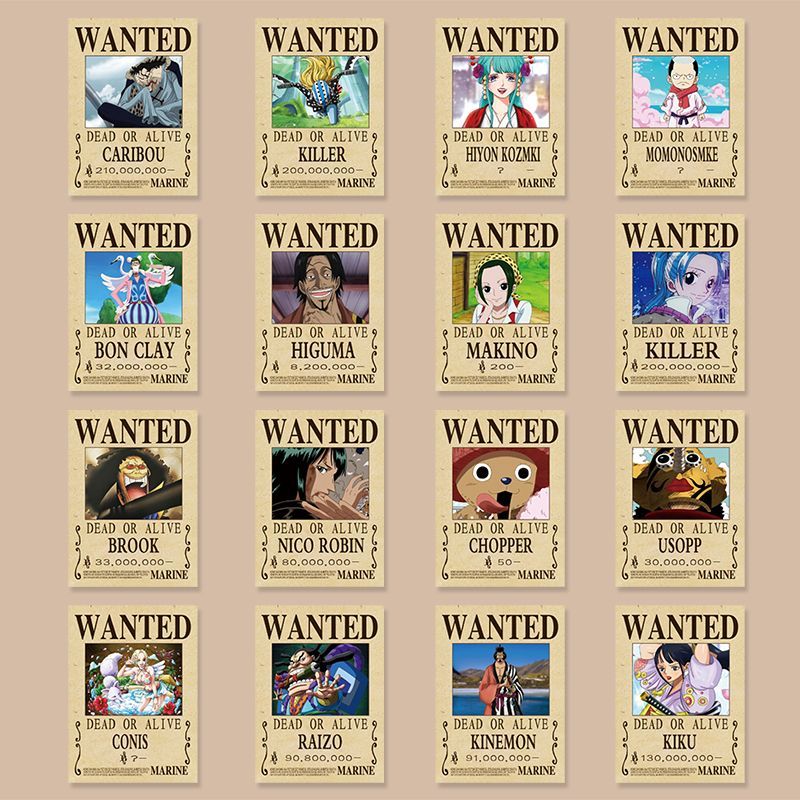 140pcs One Piece Bounty Sticke - đánh giá và giá Phone Accessories Poster
