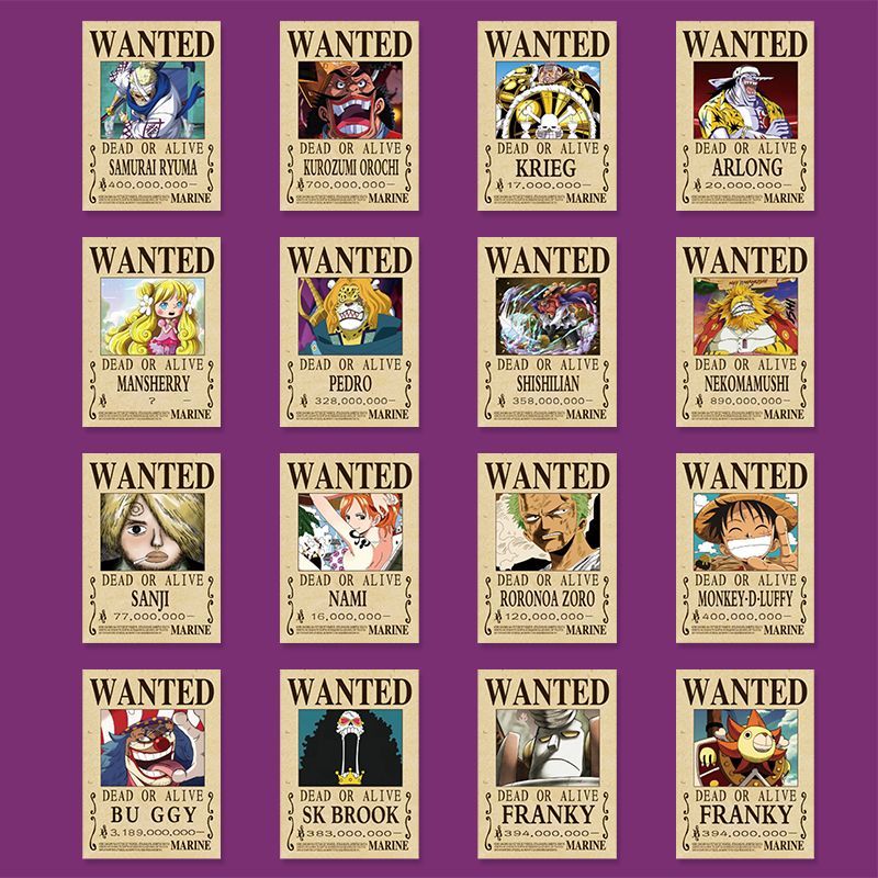 140pcs One Piece Bounty Sticke - đánh giá và giá Phone Accessories Poster
