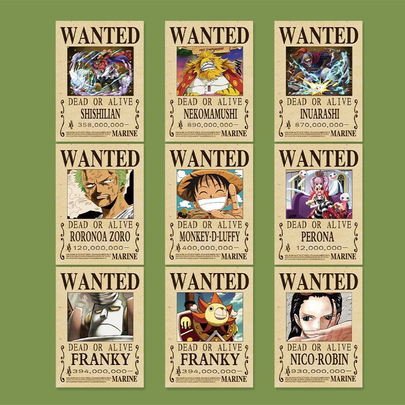 140pcs One Piece Bounty Sticke - đánh giá và giá Phone Accessories Poster