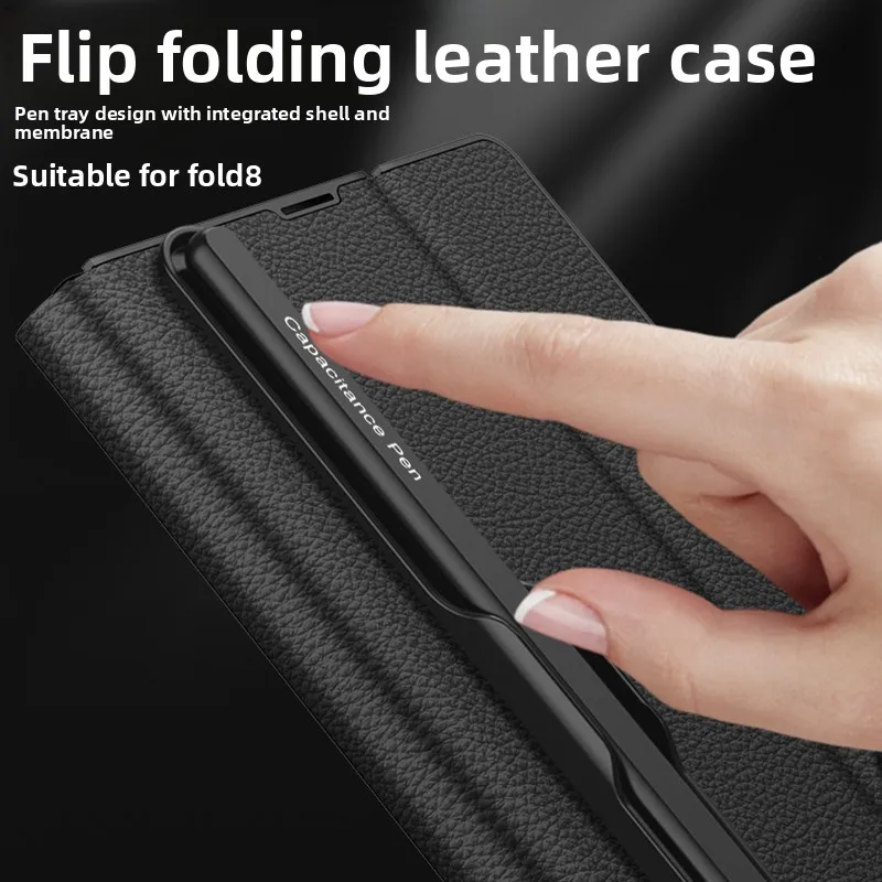 Luxury Business Flip Pen Slot  - đánh giá và giá Tempered Glass Screen
