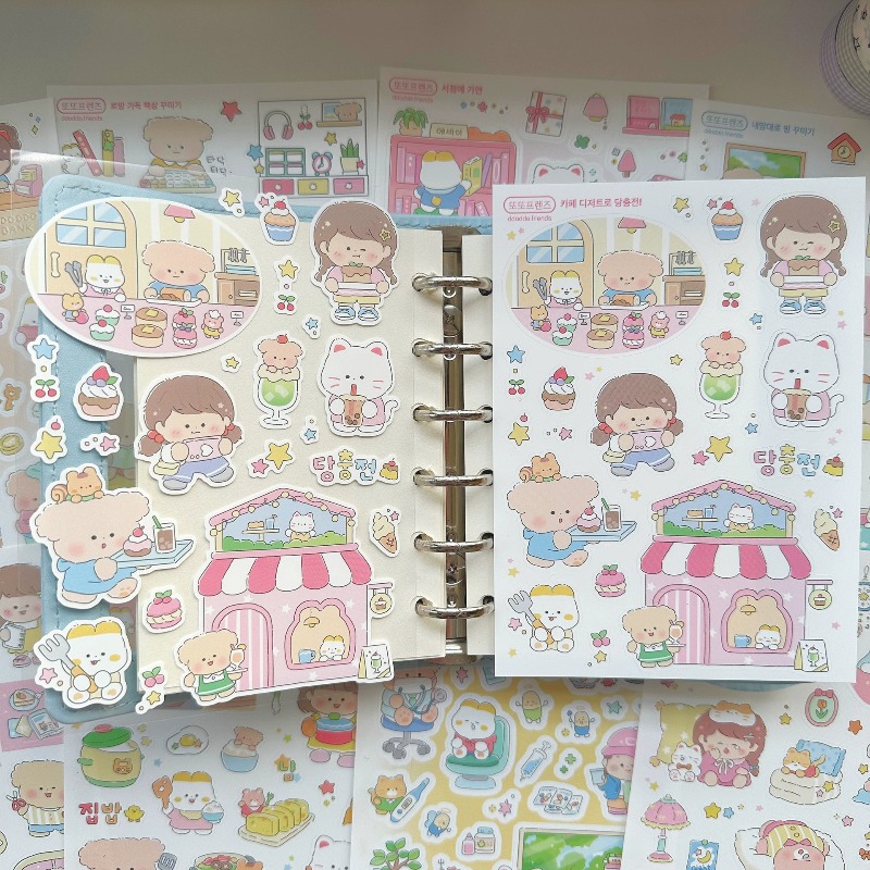 Cute Cartoon Girl & Animals Da - đánh giá và giá Phone Accessories For Kids