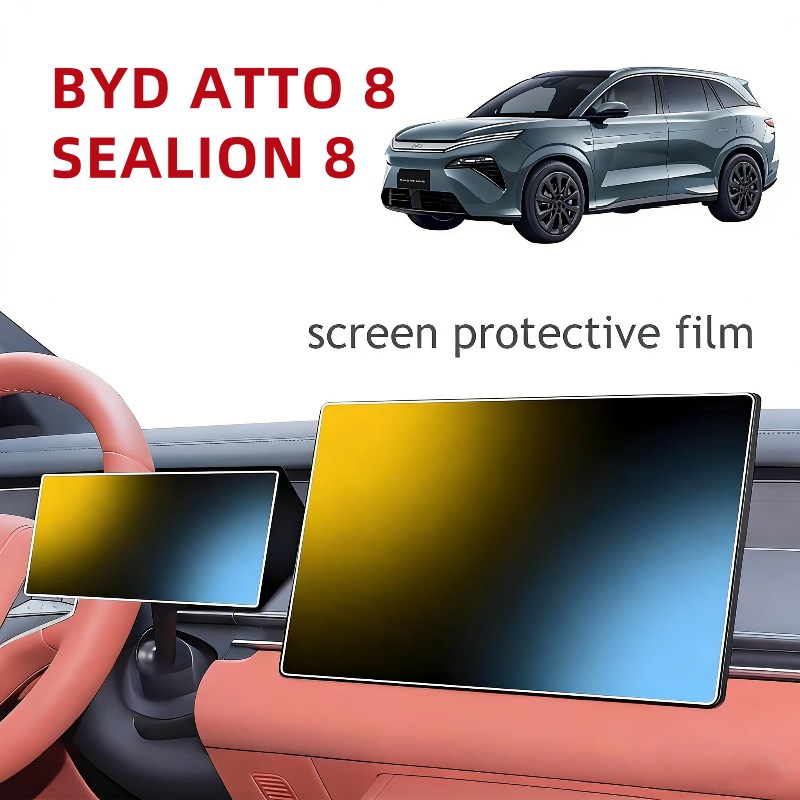 For BYD ATTO 8 SEALION 8 2025  - đánh giá và giá Tempered Glass Screen