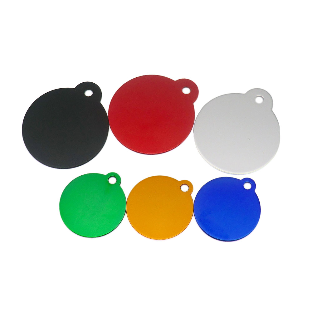100 chiếc Nhôm Mèo ID Tag Tròn - đánh giá và giá Phone Accessories Names
