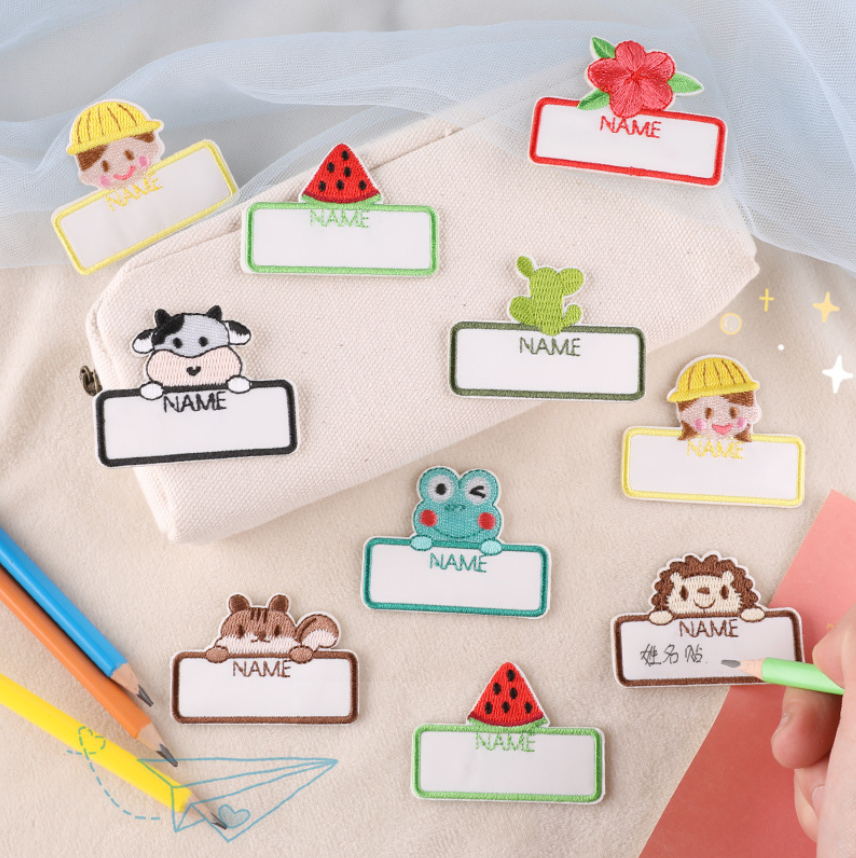 10 Pcs Name Badges Embroidery  - đánh giá và giá Phone Accessories Names