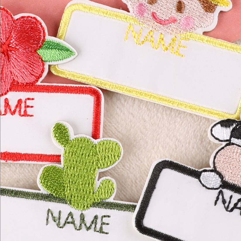 10 Pcs Name Badges Embroidery  - đánh giá và giá Phone Accessories Names