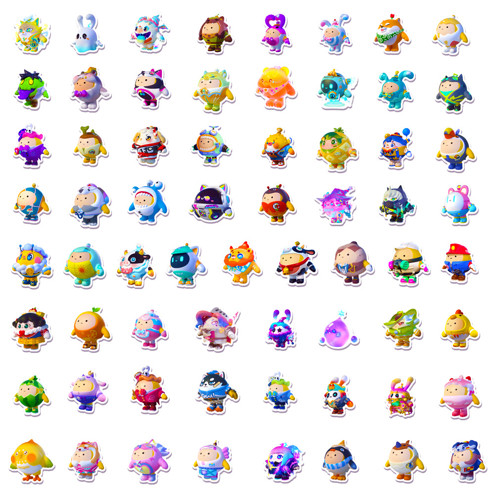 50Pcs Kawaii Eggy Party Cartoo - đánh giá và giá Phone Accessories For Kids