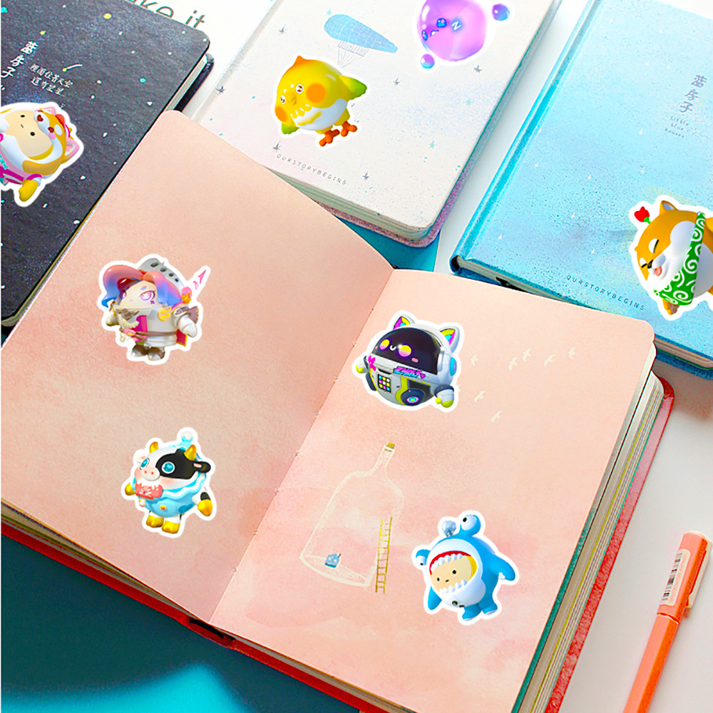 50Pcs Kawaii Eggy Party Cartoo - đánh giá và giá Phone Accessories For Kids