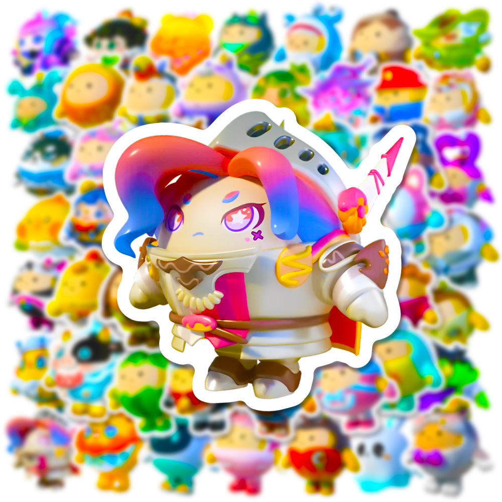50Pcs Kawaii Eggy Party Cartoo - đánh giá và giá Phone Accessories For Kids