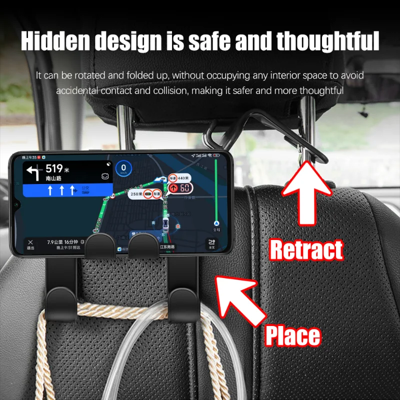 Double Head Phone Hanger 1/2pc - đánh giá và giá Phone Accessories Hanger