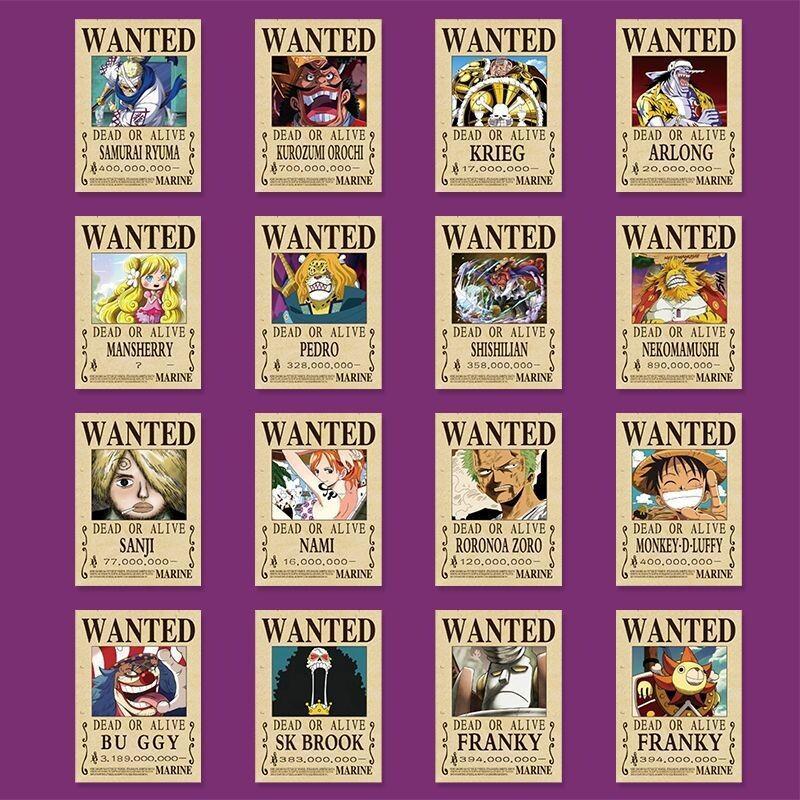 One Piece Sticker 140Pcs Wante - đánh giá và giá Phone Accessories Poster