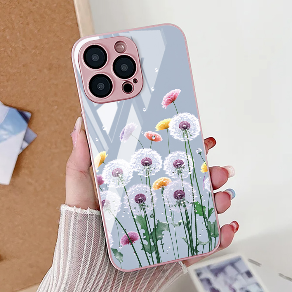 Lotus Flower Phone Case For iP - đánh giá và giá Tempered Glass Screen