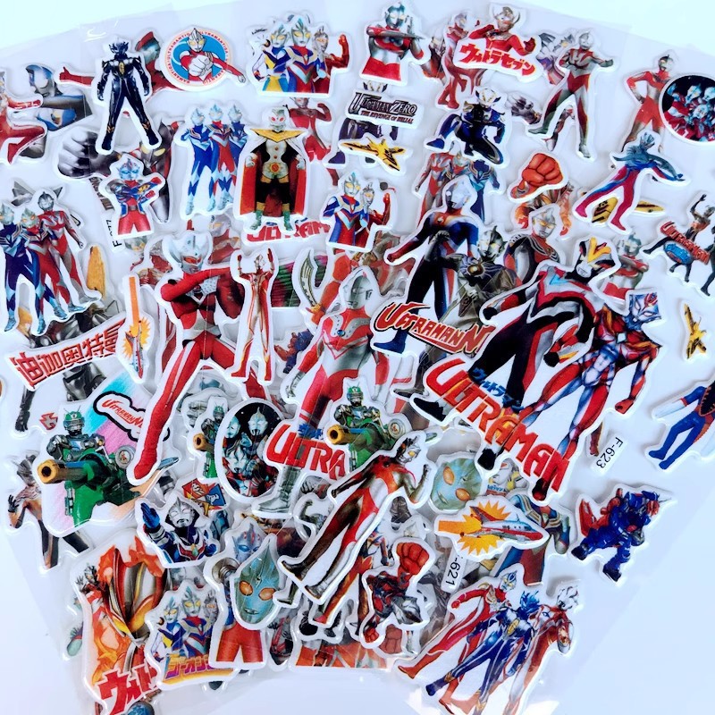 10pcs Cartoon Ultraman 3D Bubb - đánh giá và giá Phone Accessories For Kids