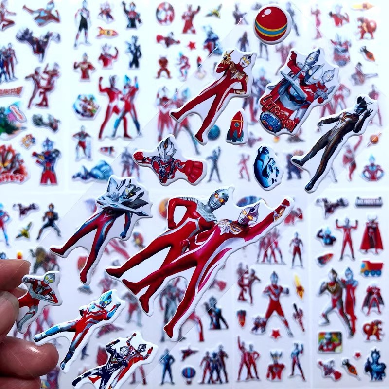 10pcs Cartoon Ultraman 3D Bubb - đánh giá và giá Phone Accessories For Kids