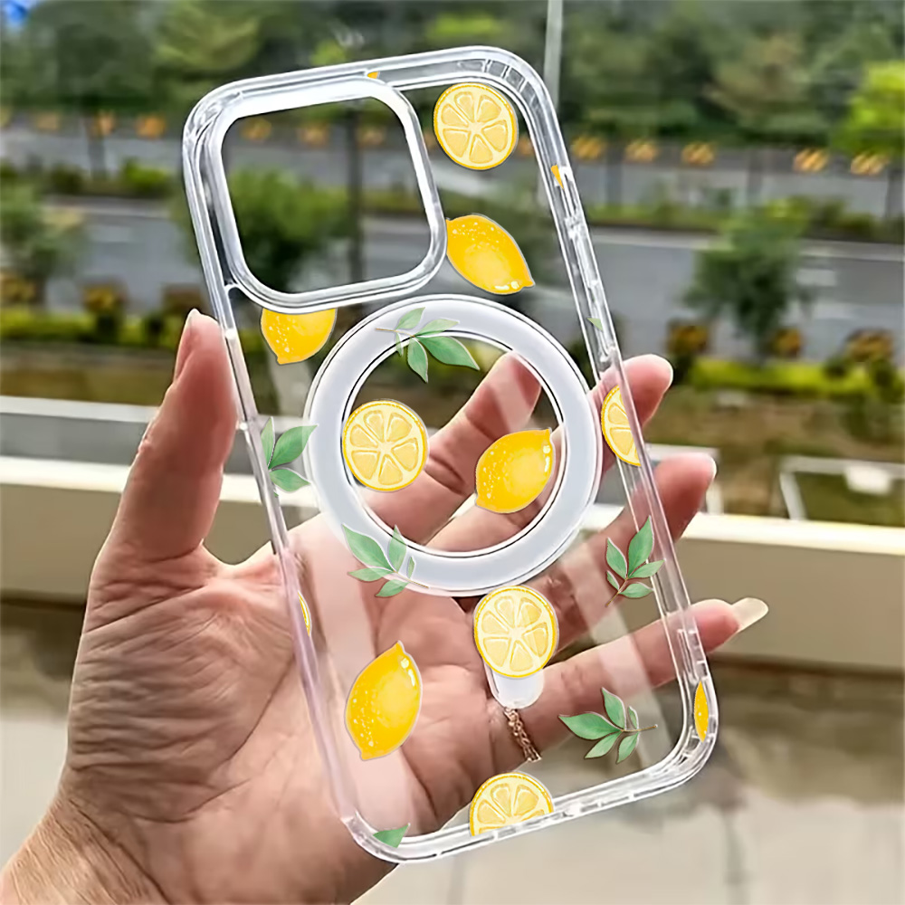 Summer Lemon Phone Case for iP - đánh giá và giá Magsafe Wireless Charger