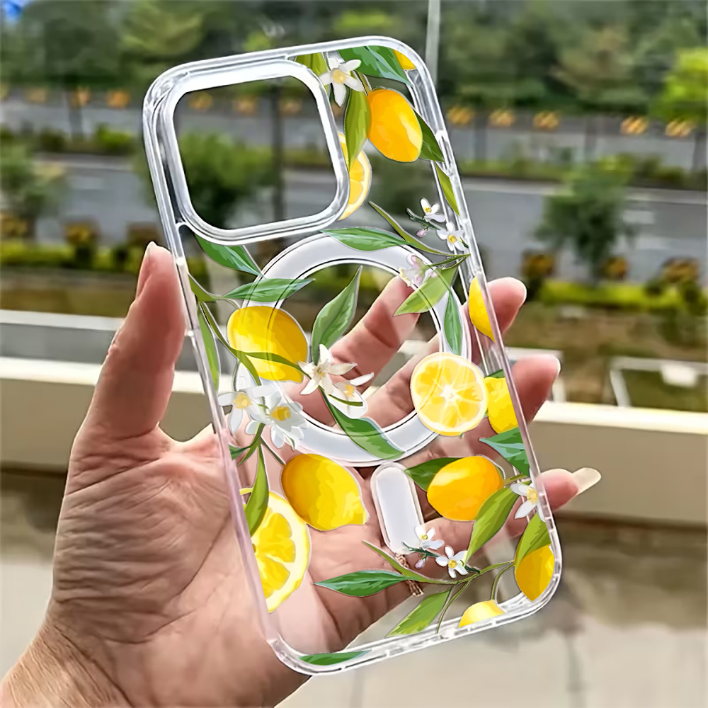 Summer Lemon Phone Case for iP - đánh giá và giá Magsafe Wireless Charger