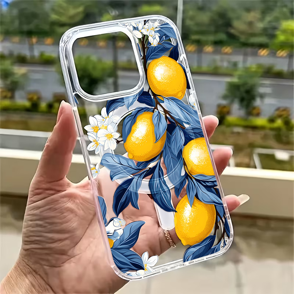 Summer Lemon Phone Case for iP - đánh giá và giá Magsafe Wireless Charger