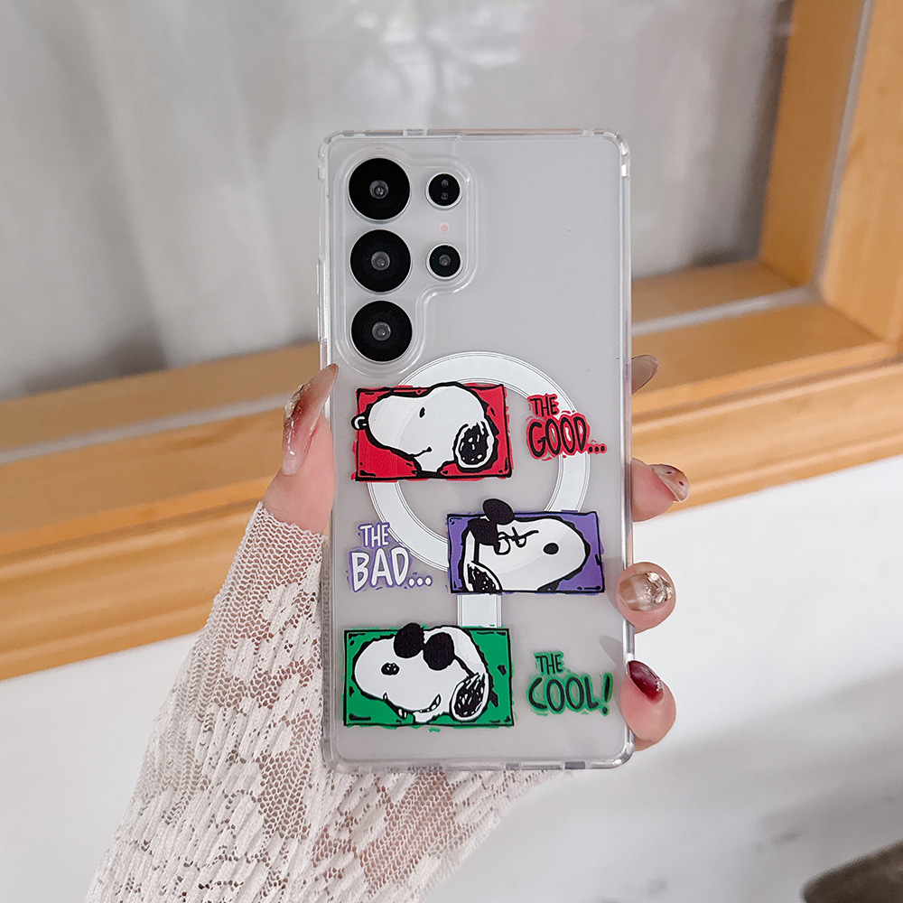 Cute Cartoon Snoopy Charlie Br - đánh giá và giá Magsafe Wireless Charger